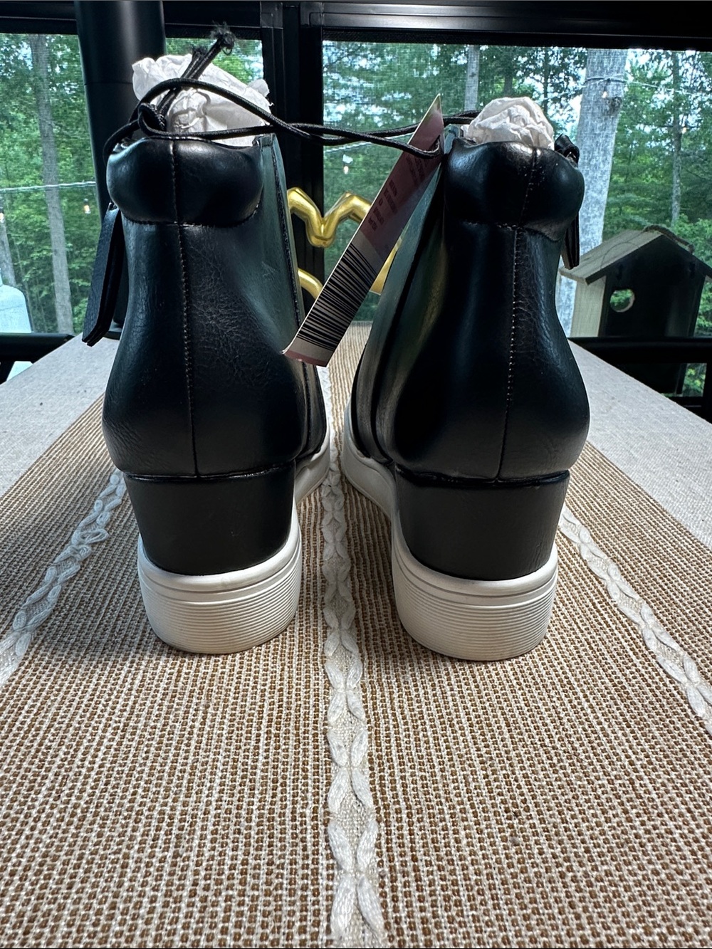 Women’s Wedge Sneakers - Picture 3 of 6